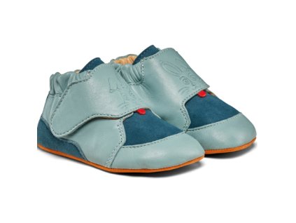 Dětské barefoot capáčky Affenzahn Crawling Shoe Leather Crawly Bunny