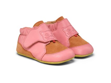 Dětské barefoot capáčky Affenzahn Crawling Shoe Leather Crawly Cat