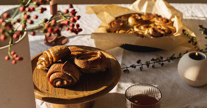 Recept na skořicové šneky s kardamomem