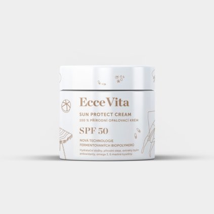Opalovací krém Sun protect SPF50 rodinné balení 200 ml
