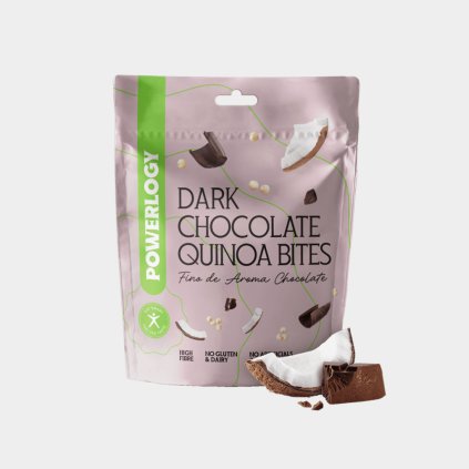 dark chocolate quinoa bites