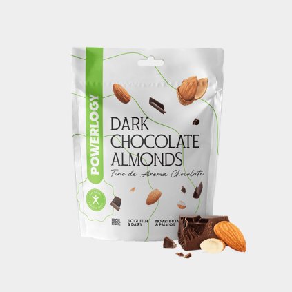 dark choco almonds bites