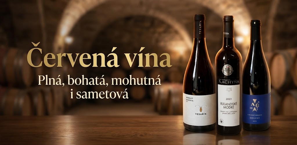 Červená vína