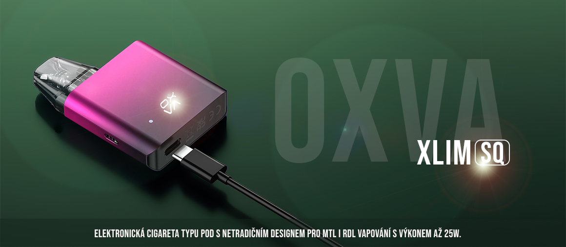 OXVA X SLIM SQ| Ecigareta-marion.cz
