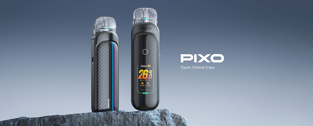 Aspire Pixo Pod elegantní design s kompaktními rozměry a moderním vzhledem