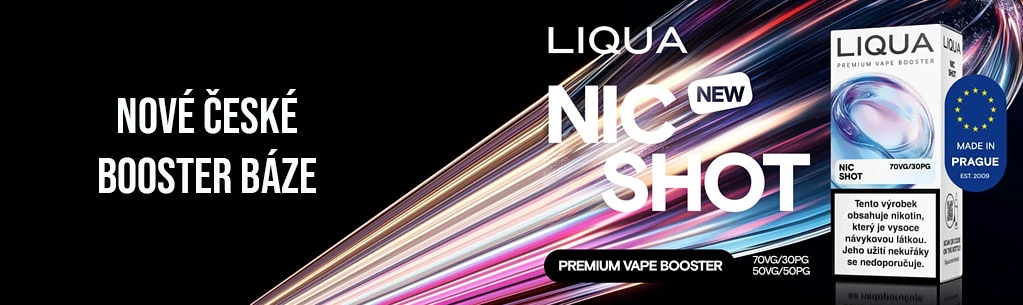 Liqua Nic Shot, banner.