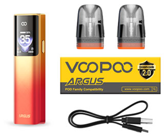 Parametry a specifikace VooPoo Argus G4 Pod Kit