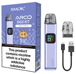 Parametry a technické specifikace elektronické cigarety SMOK Arco Digi Pro