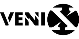 Jednorázové elektronické cigarety VeniX, logo výrobce.