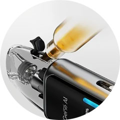 VooPoo Argus Pod Top Fill V2 1,0Ω horní plnění s praktickou silikonovou záslepkou