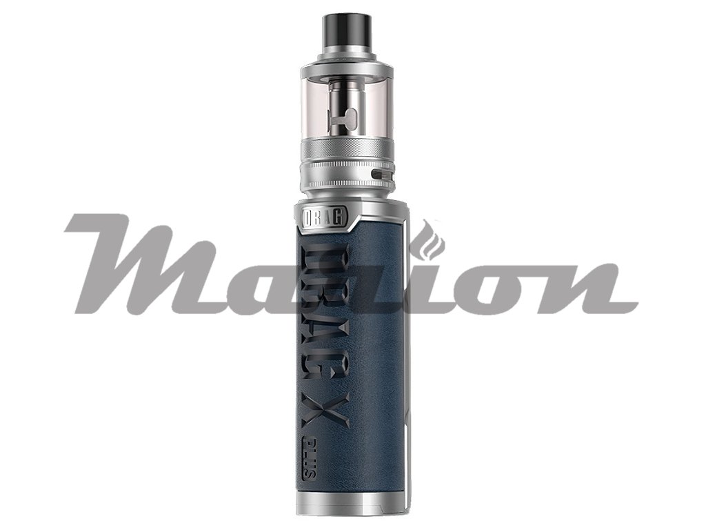 VOOPOO Drag X Plus Professional Edition Full Kit - Silver Blue, produktový obrázek.