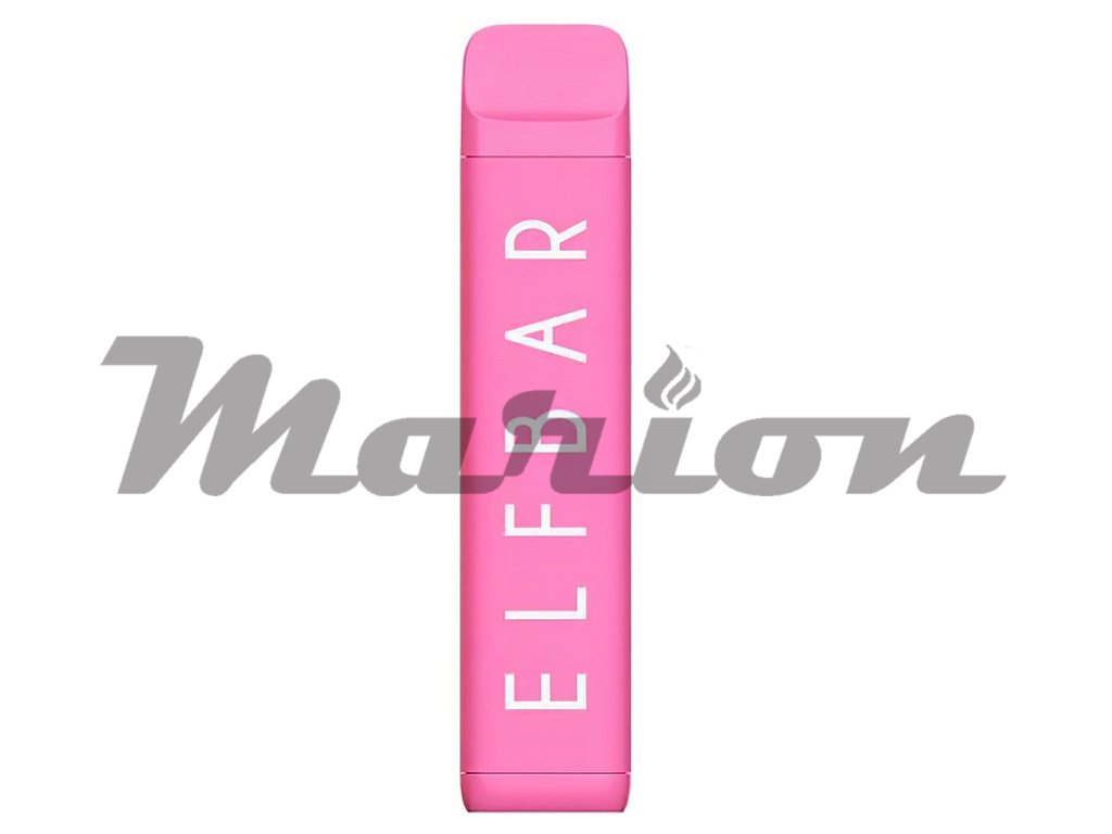 Elf Bar NC600 - 20mg - Strawberry (Sladká jahoda), produktový obrázek.