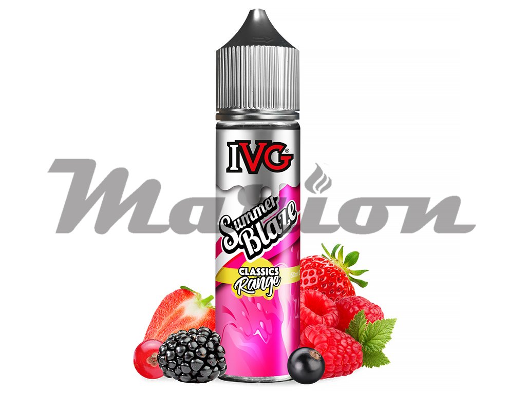 IVG - Classics Series - S&V - Summer Blaze (Bobulovitá směs s citronem) - 18ml, produktový obrázek.