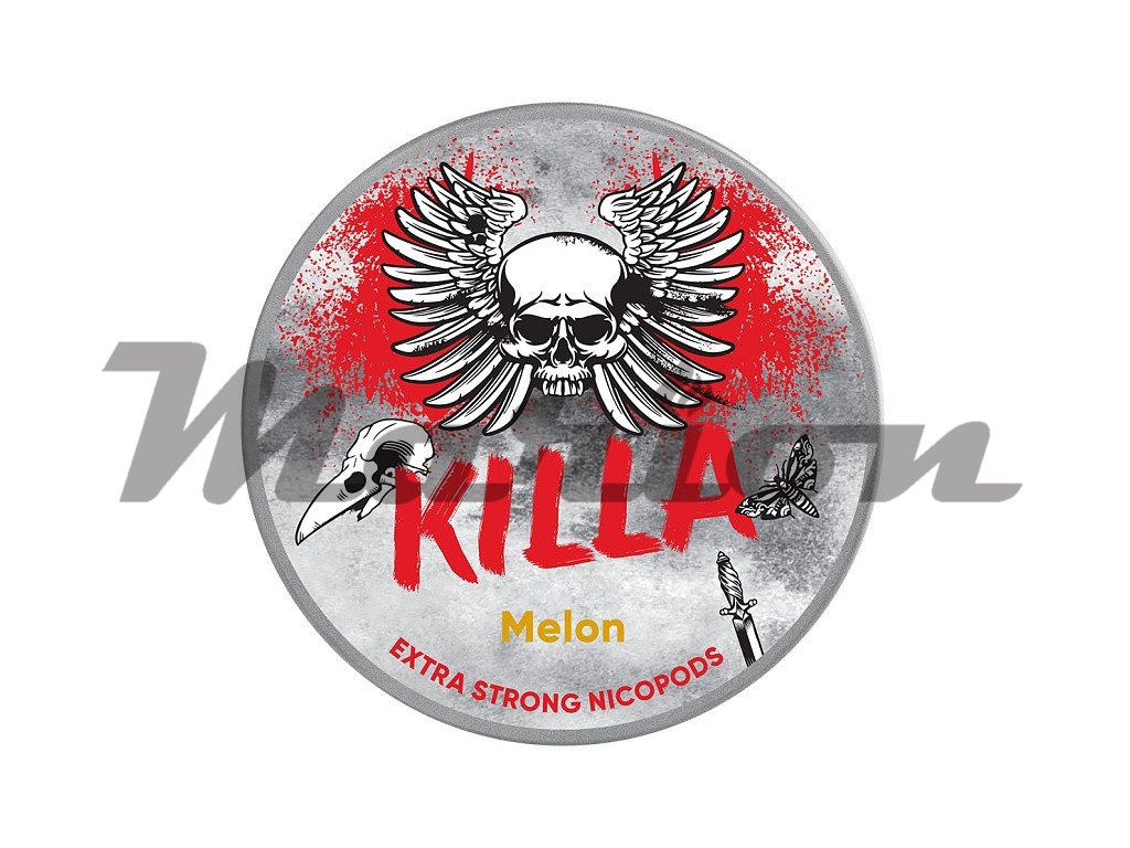 KILLA - nikotinové sáčky - Melon - 16mg /g, produktový obrázek.