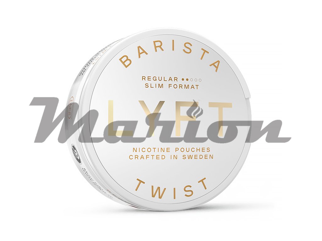 LYFT - nikotinové sáčky - Barista Twist - 8,5mg /g, produktový obrázek.