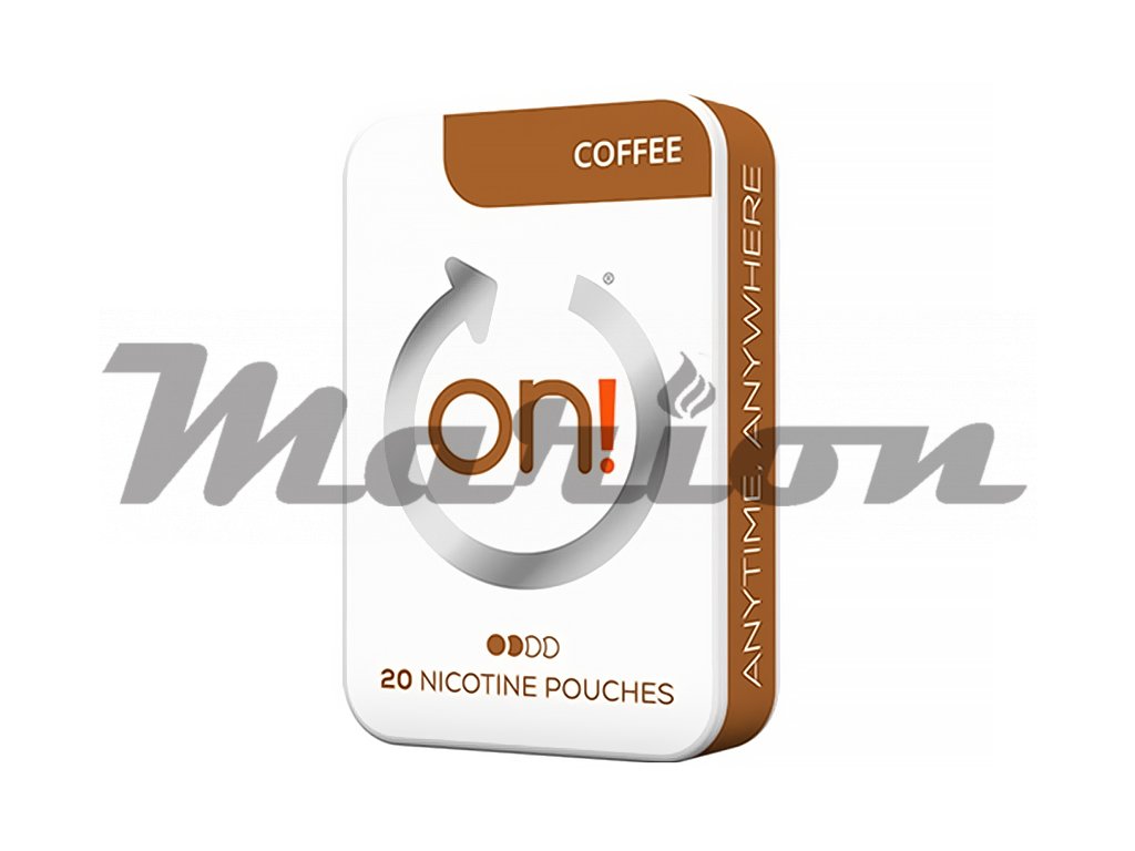 ON! - nikotinové sáčky - Coffee - 3mg /g, produktový obrázek.