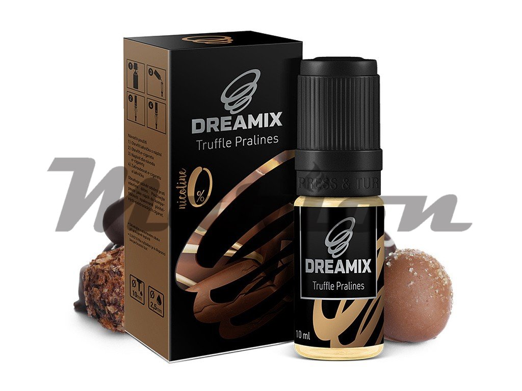 Dreamix Lanýžové pralinky 0mg, produktový obrázek.