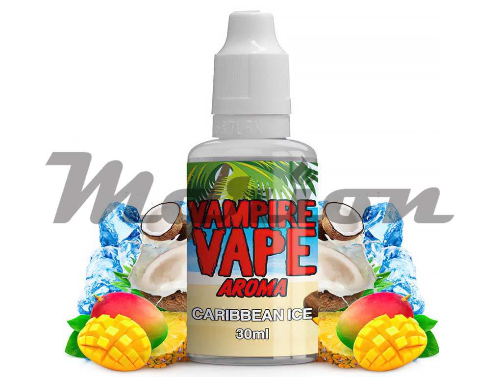 Vampire Vape - Příchuť - Carribbean ICE - 30ml, produktový obrázek.