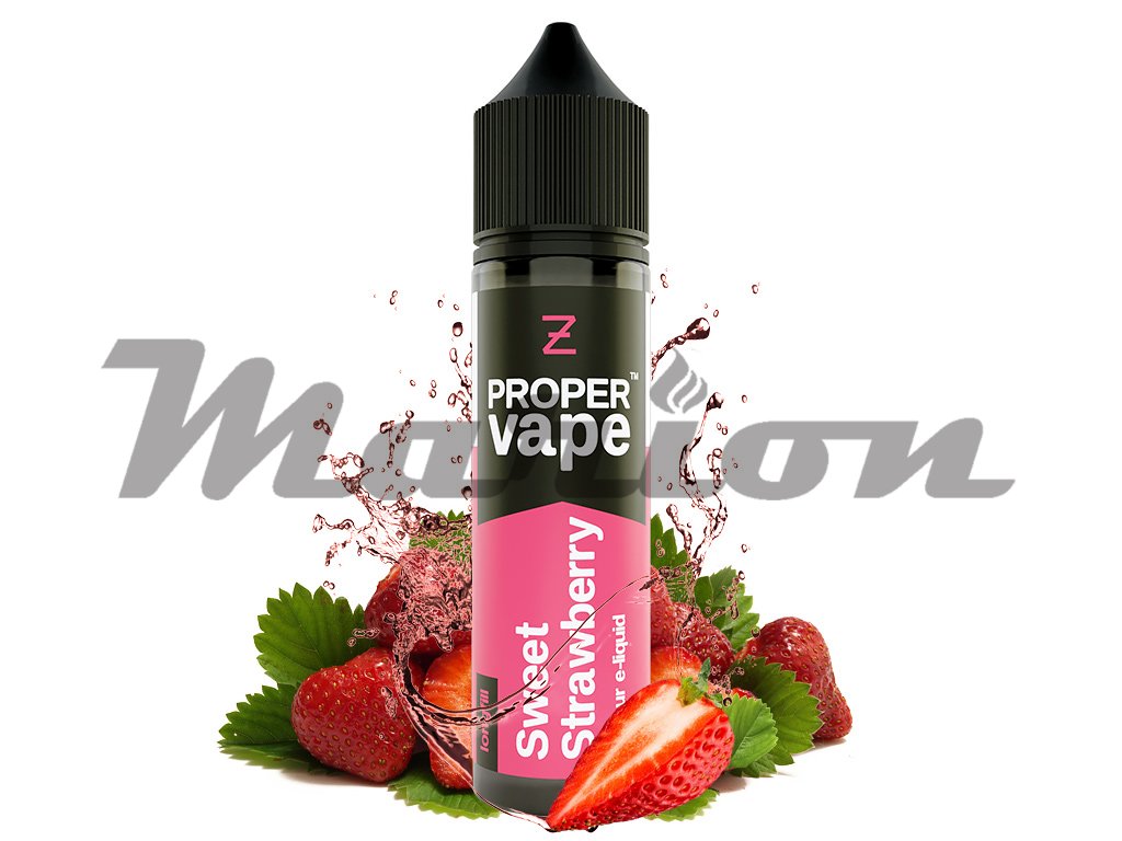 Zeus Juice - Proper Vape - S&V - Sweet Strawberry - 20ml, produktový obrázek.