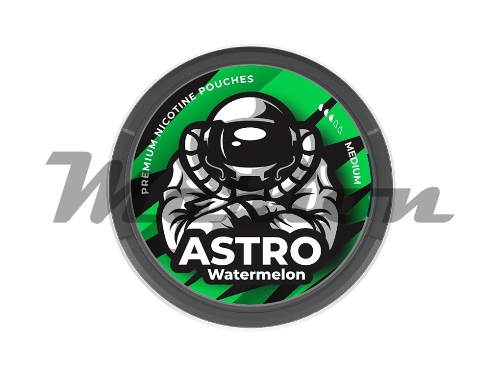 Astro - nikotinové sáčky - Watermelon - 10mg /g, produktový obrázek.