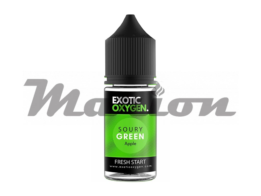 Exotic Oxygen - S&V -  Soury Green Apple - 10/30ml, produktový obrázek.
