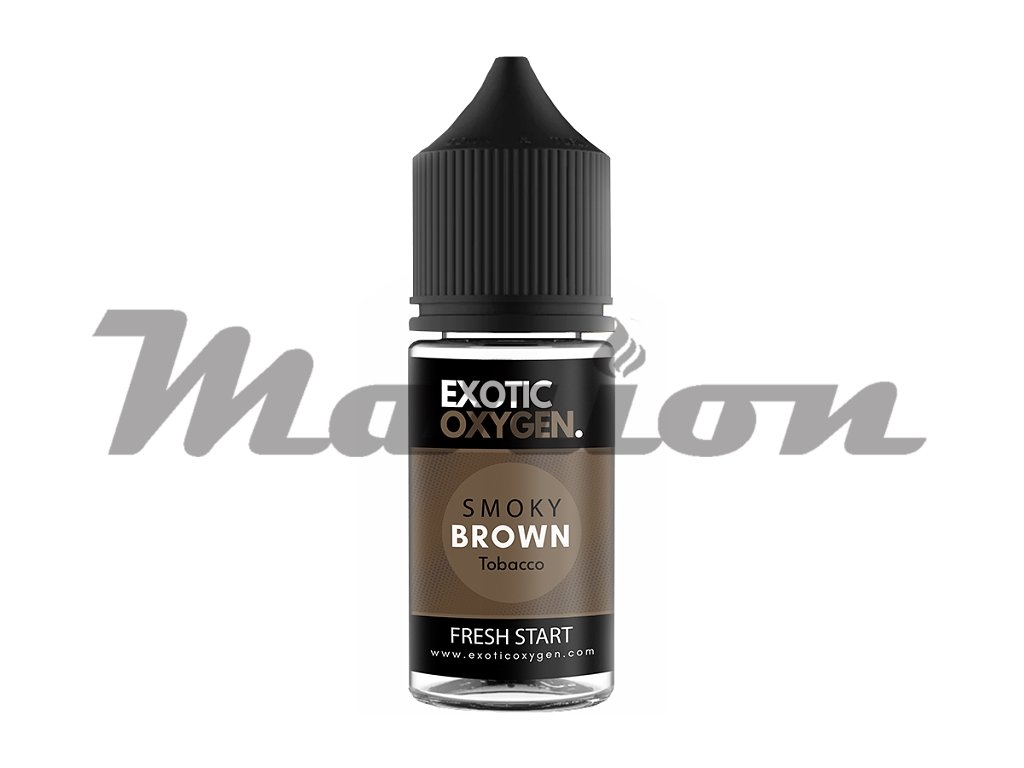 Exotic Oxygen - S&V -  Smoky Brown Tobacco - 10/30ml, produktový obrázek.
