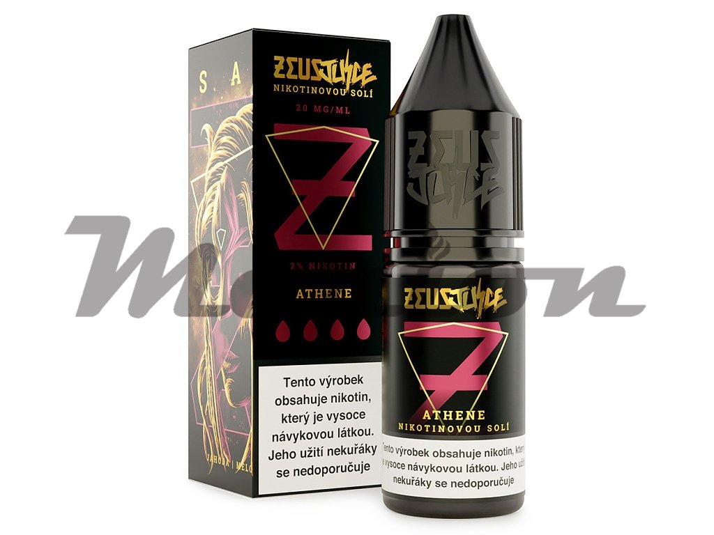 Zeus Juice Salt - E-liquid - Athene - 10ml - 20mg, produktový obrázek.