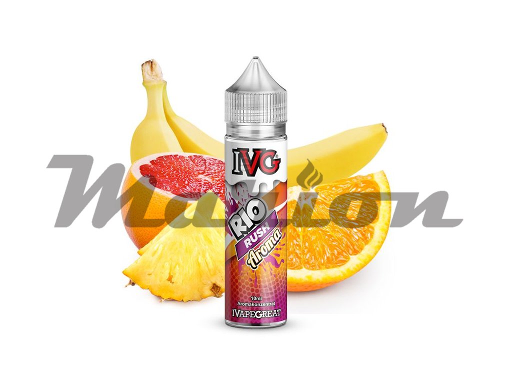 IVG - Classics Series - S&V - Rio Rush (Pomeranč, banán, ananas) - 10ml, produktový obrázek.
