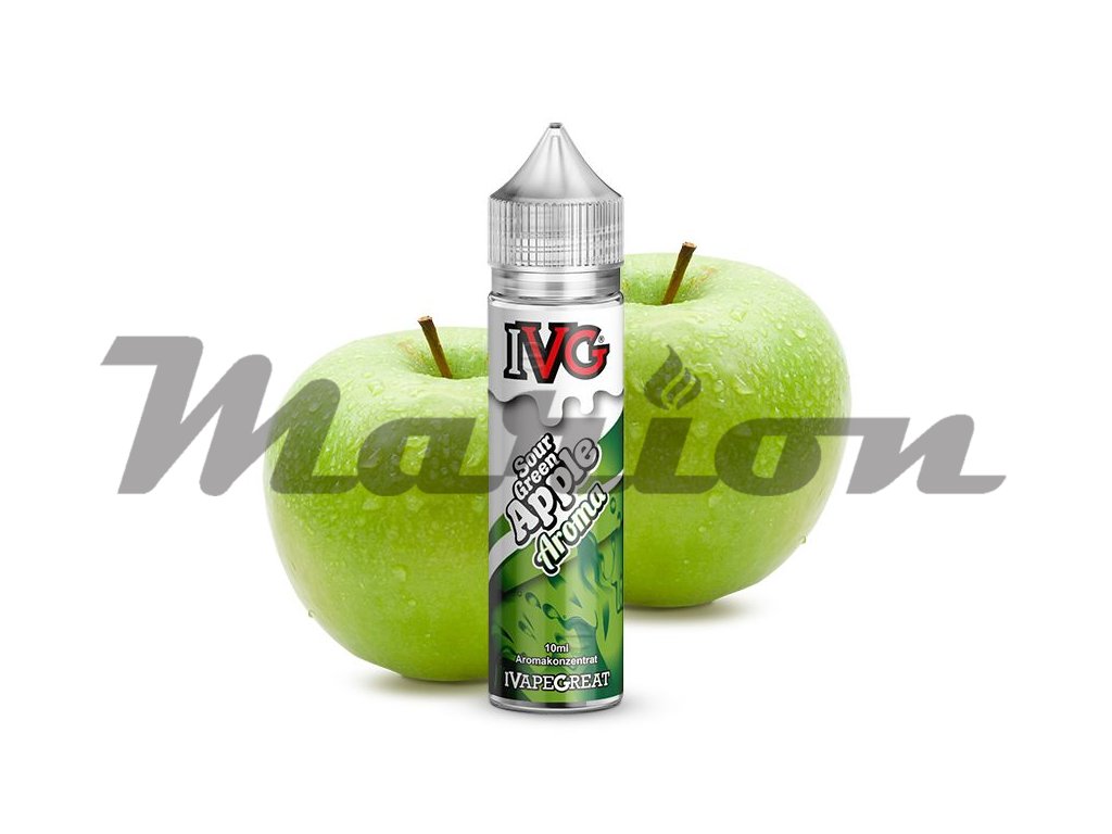 IVG - Classics Series - S&V - Sour Green (Zelené jablko) - 10ml, produktový obrázek.