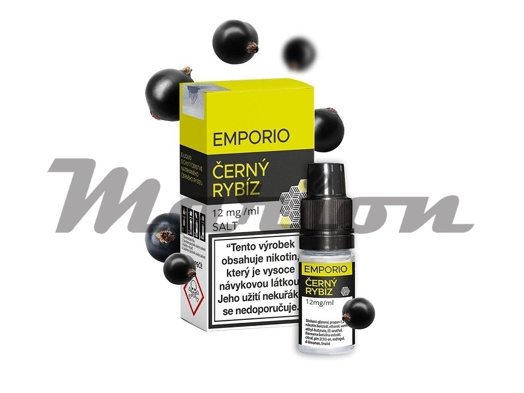 Emporio Salt - Černý Rybíz - 12mg, produktový obrázek.