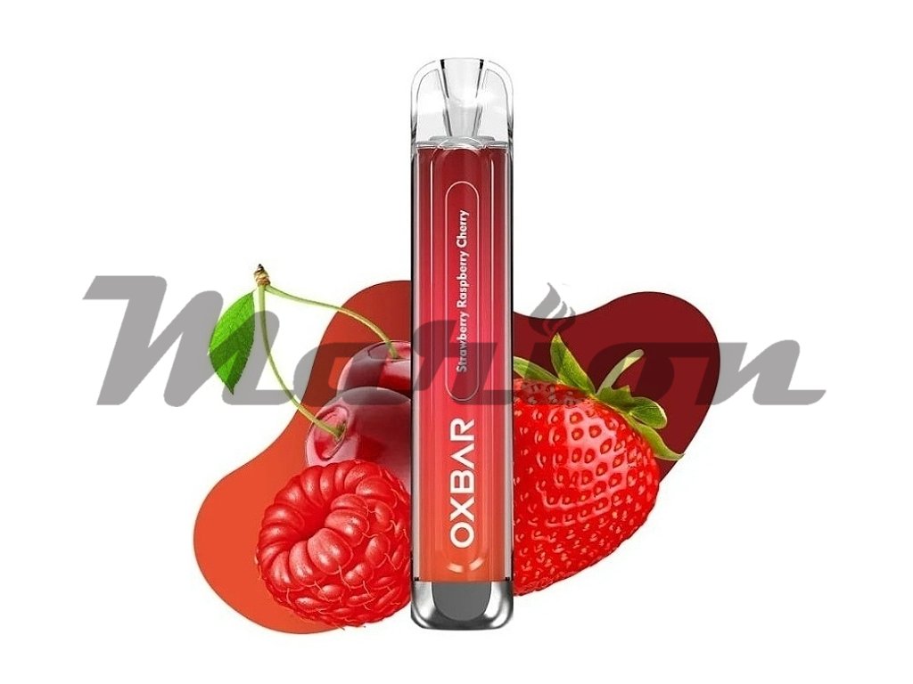 OXBAR C800 - Strawberry Raspberry Cherry - 16mg, produktový obrázek.