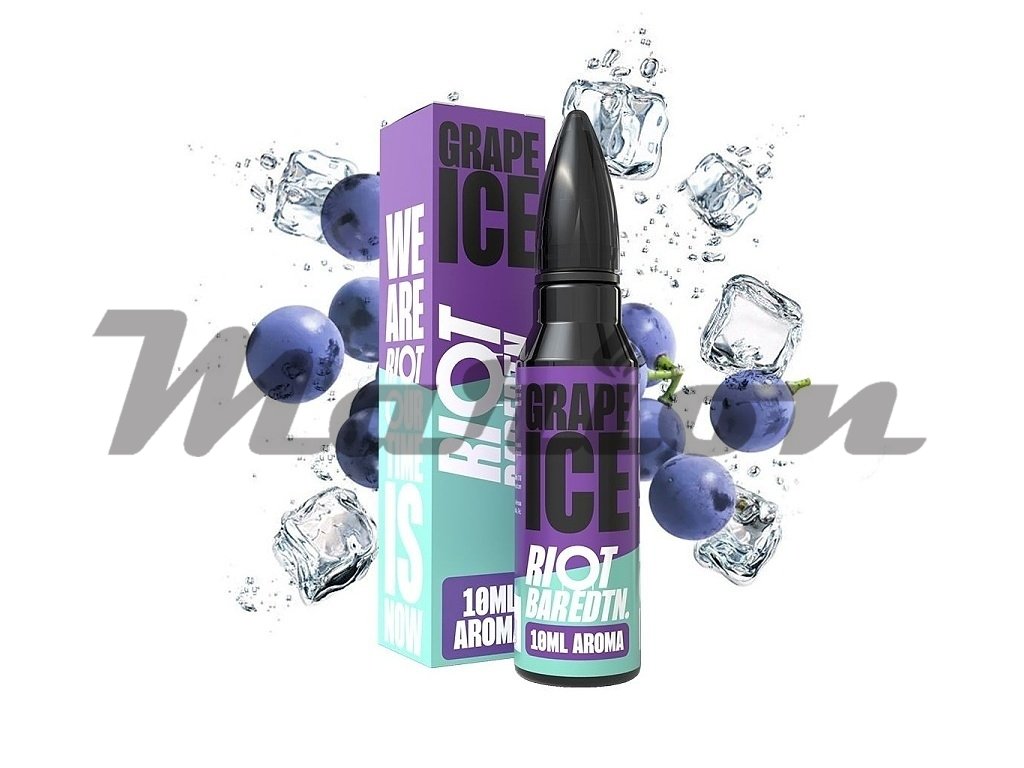 Riot BAR EDTN - S&V - Grape ICE - 10ml, produktový obrázek.