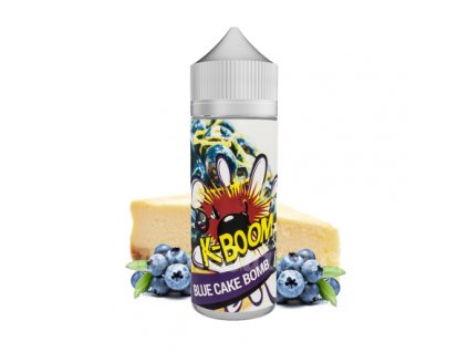 Příchuť K-Boom Special Edition: Blue Cake Bomb (Borůvkový cheesecake) 10ml