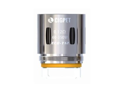 Žhavící tělísko CIGPET ECO-T12 pro ECO12 (0,12ohm) (1ks)