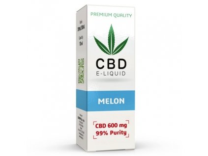 CBD Vape Liquid - 10ml - 600mg - 6% - Melon