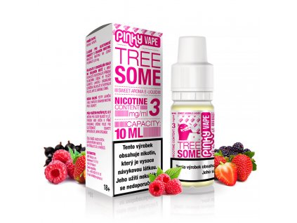 Pinky Vape - E-liquid - 10ml - 0mg - Tree Some (Červené plody)