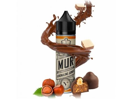 MUR - Shake & Vape - Adrenaline Junkie (Lískooříškové pralinky s čokoládou) - 20ml