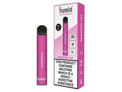 Frumist Disposable - Raspberry Fizz (Sladký malinový šumivý nápoj) - 20mg