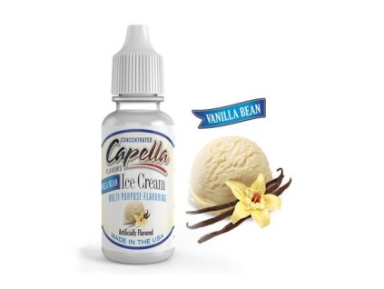 Příchuť Capella: Vanilková zmrzlina (Vanilla Bean Ice Cream) 13ml