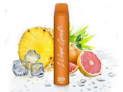 IVG Bar Plus + - Chladivý Ananas s Grepem (Pineapple Grapefruit ICE ), produktový obrázek.