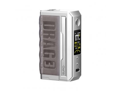 VOOPOO DRAG 3 - 177W - Easy Grip (Silver Treasure Lime), produktová fotografie.