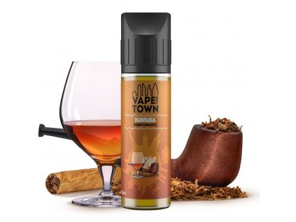 VapeTown - Shake & Vape - Havana Rum and Tobacco - 20ml, produktový obrázek.