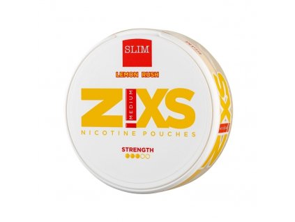 NIXS Z!XS - nikotinové sáčky - Lemon Rush - 8mg /g, produktový obrázek.