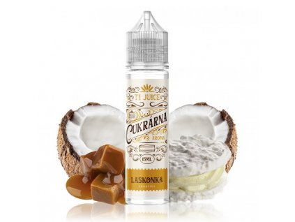 TI Juice Cukrárna - Shake & Vape - Laskonka - 15ml, produktový obrázek.