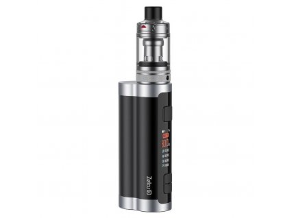 aSpire Zelos X - Full Grip - 80W - Black & Silver, produktový obrázek.