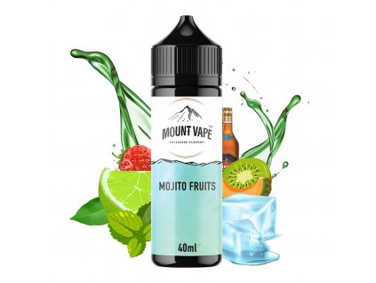 Mount Vape - Shake & Vape - Mojito Fruits - 40ml, produktový obrázek.