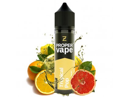 Zeus Juice - Proper Vape - S&V - Tropical Pop - 20ml, produktový obrázek.