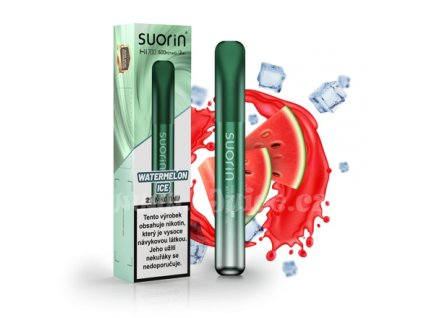 Elektronická cigareta: Suorin Bar Hi700 Disposable Pod (Watermelon Ice)