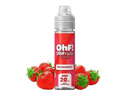 Ohf! - S&V - OhFruits - Strawberry - 20ml, produktový obrázek.