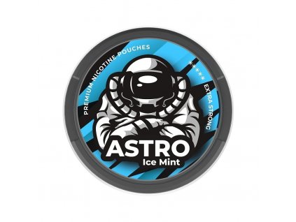 Astro - nikotinové sáčky - ICE Mint - 20mg /g, produktový obrázek.